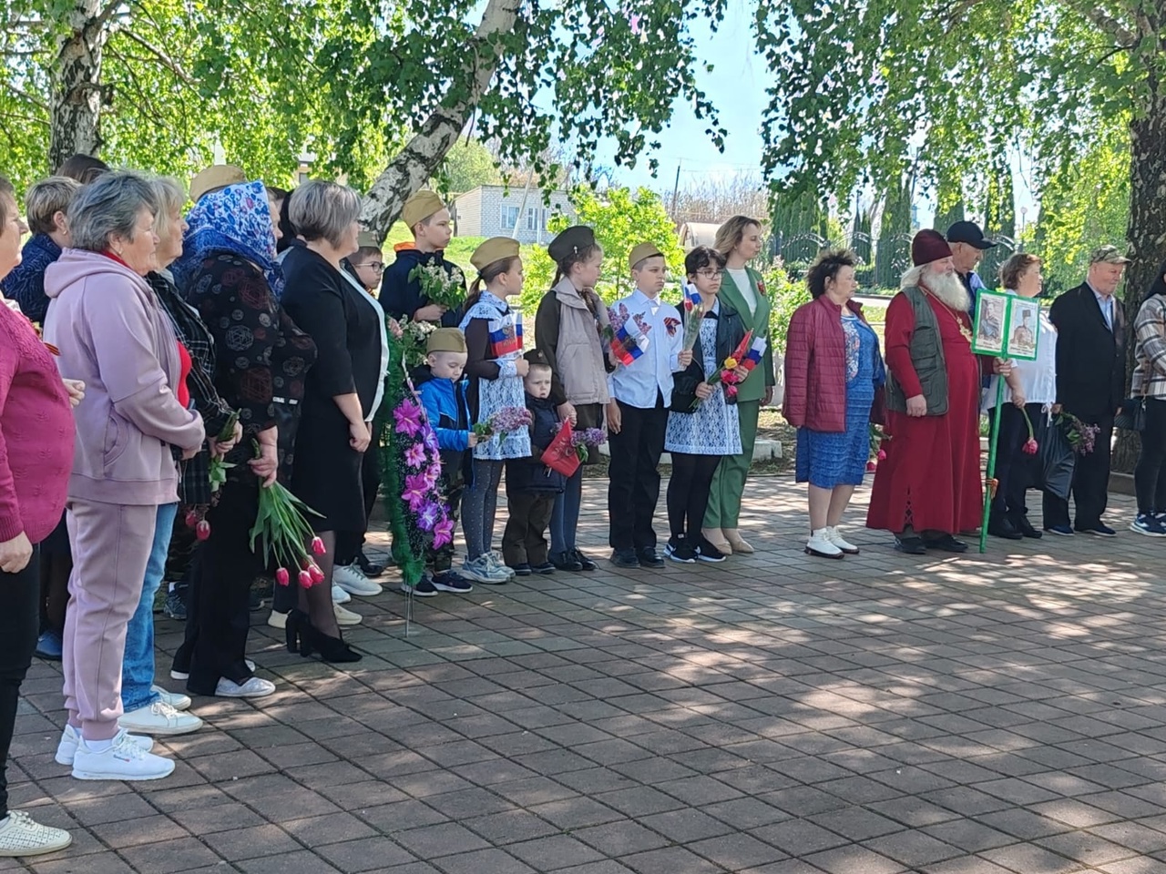 Митинг к 80-летию Победы в Великой Отечественной войне.
